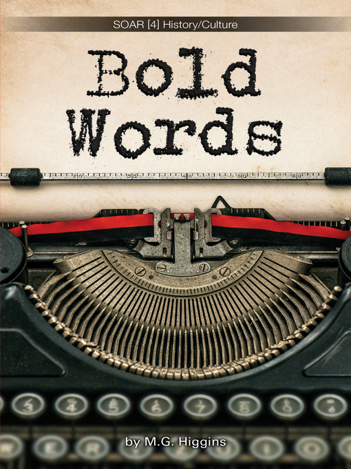 Cover image for Bold Words [4]